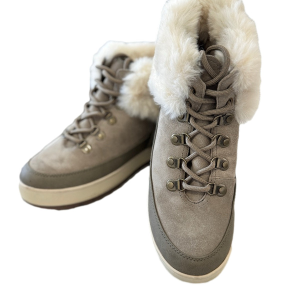 Women's Koolaburra by UGG Gray Boots Size 8 - Picture 3 of 7